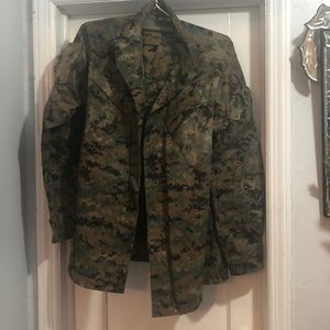 Camouflage army gear paintball set